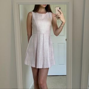 Blush cocktail dress